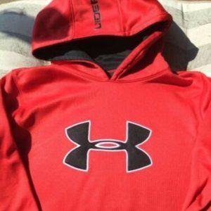 Under Armour Hooded Sweatshirt. Size Youth Large